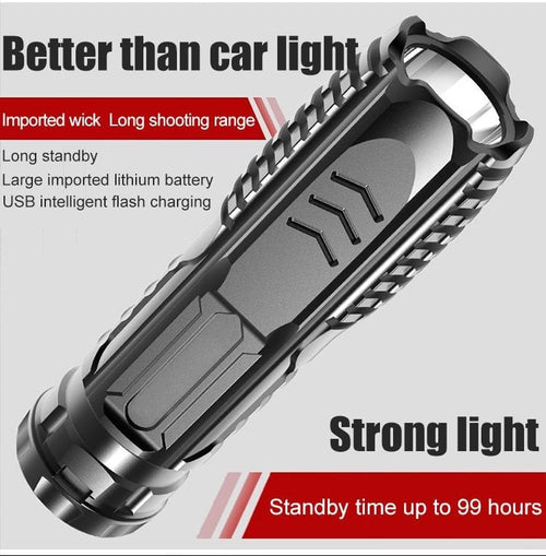 (🔥Last Day Promotion - 50% off)Multifunctional Rechargeable Flashlight