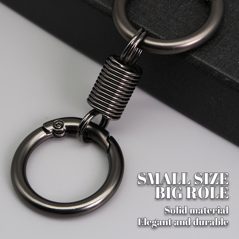 (š„Last Day Promotion - 50% off)Nordic Retro Spring Double Ring Keychain