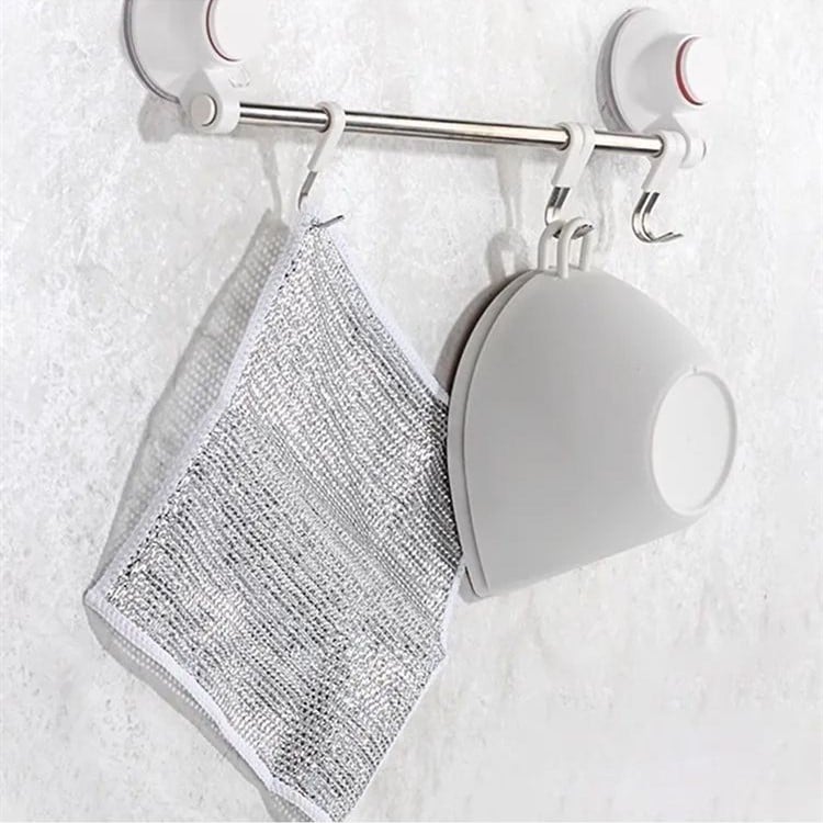 (🔥Last Day Promotion - 50% off)Multipurpose Wire Dishwashing Rags for Wet and Dry