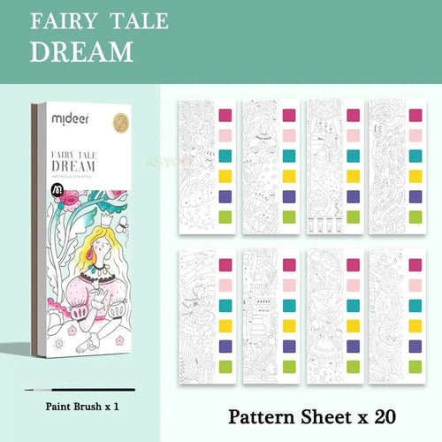 (🔥Last Day Promotion - 50% off)Pocket Watercolor Painting Book