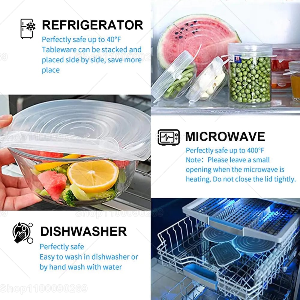 (🔥Last Day Promotion - 50% off)Stretchable Eco Lids