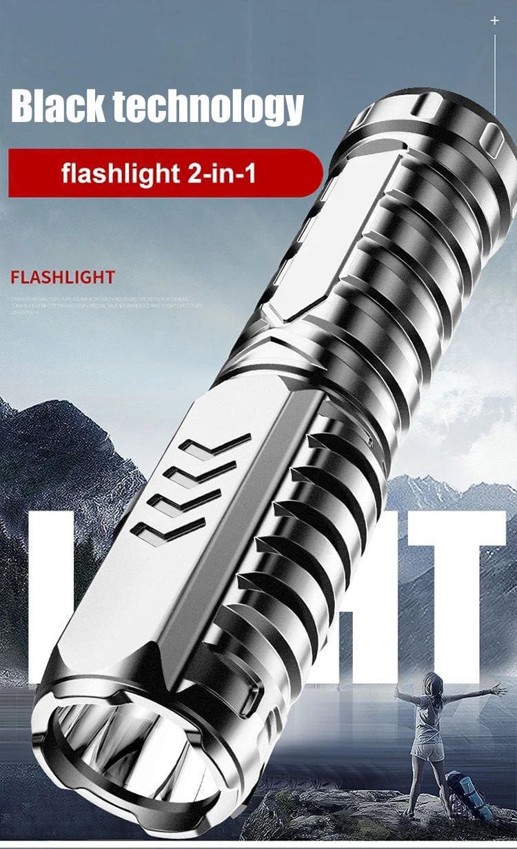 (🔥Last Day Promotion  - 50% off)Multifunctional Rechargeable Flashlight